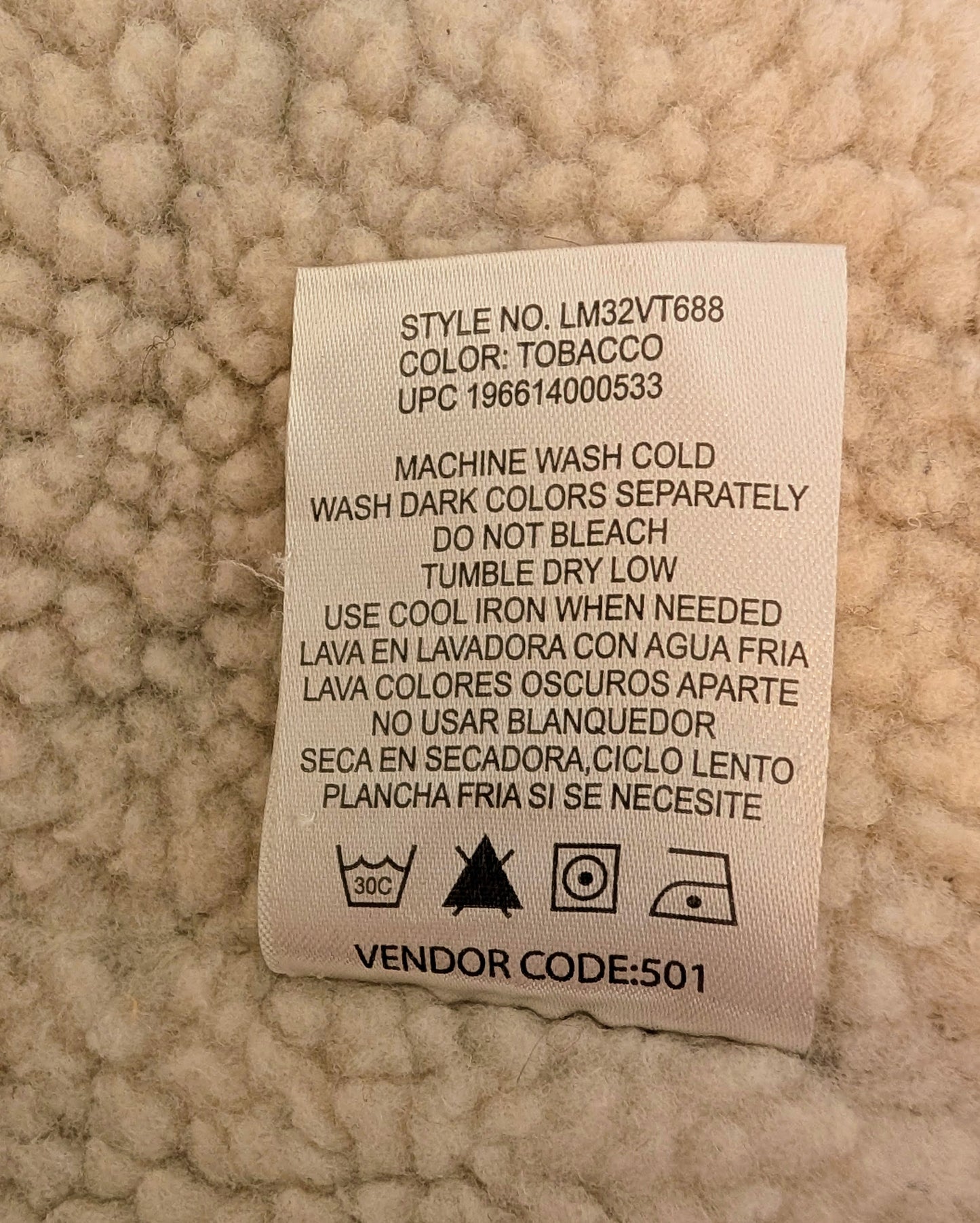 Lee Vest - Size L - Grade C