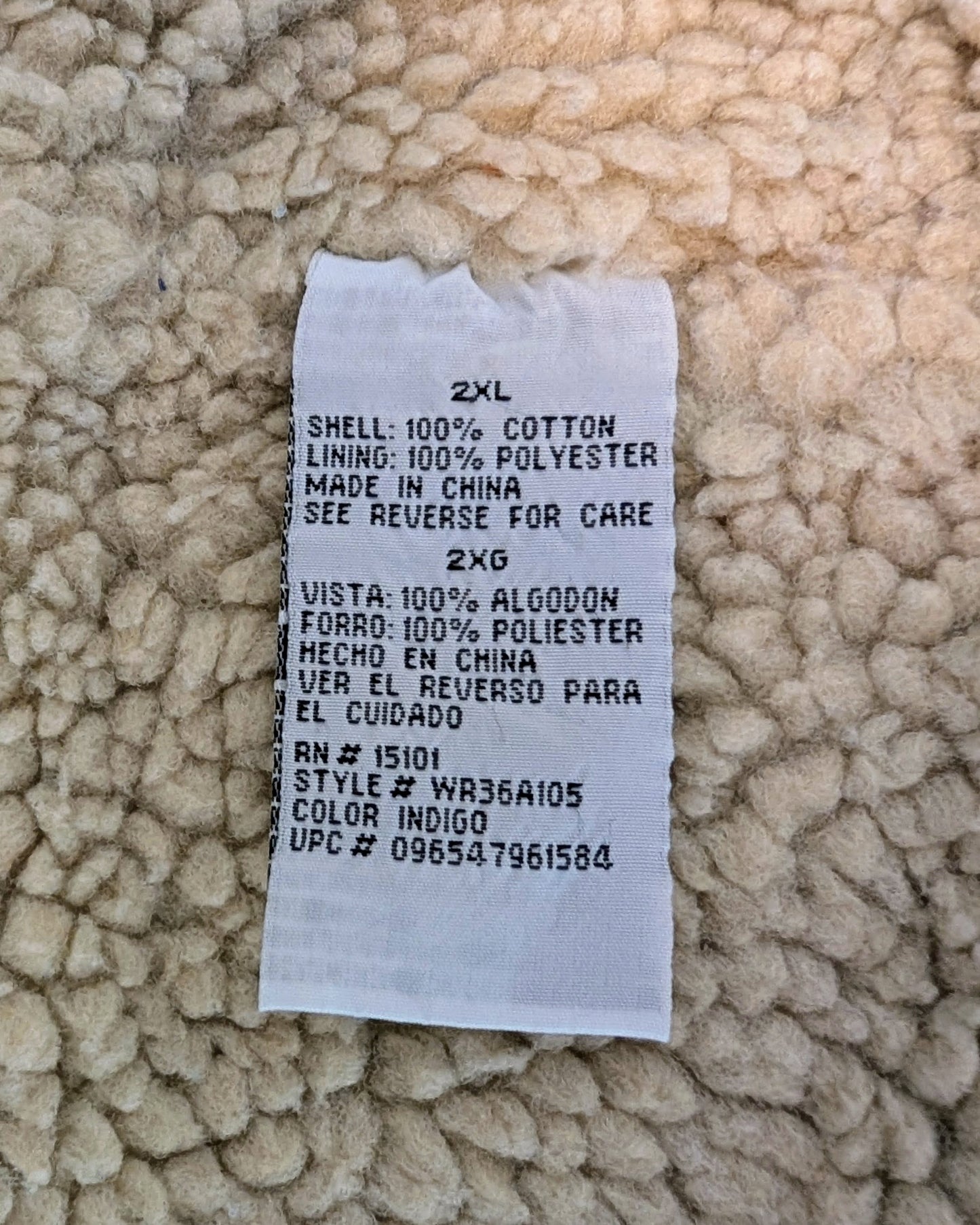 Wrangler Vest - Size XXL - Grade A