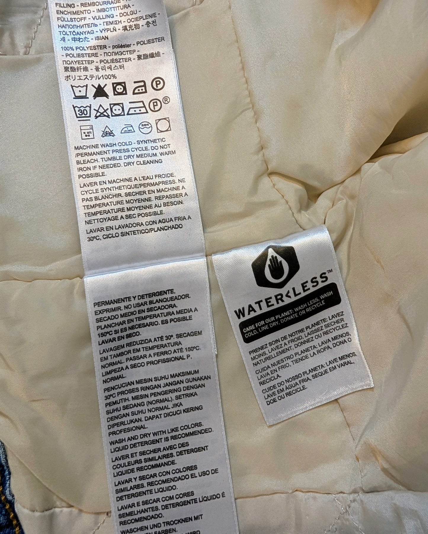 Levi's Sherpa Denim Jacket - Size M - Grade A