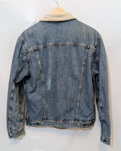 Levi's Sherpa Denim Jacket - Size M - Grade A