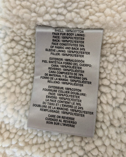 Levi's Sherpa Denim Jacket - Size L - Grade A