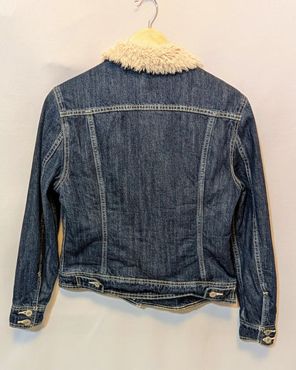 Levi's Sherpa Denim Jacket - Size M - Grade A