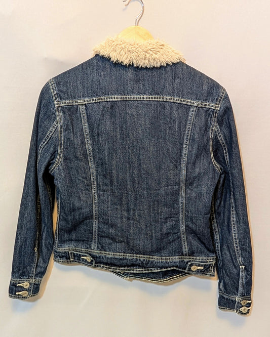 Levi's Sherpa Denim Jacket - Size M - Grade A