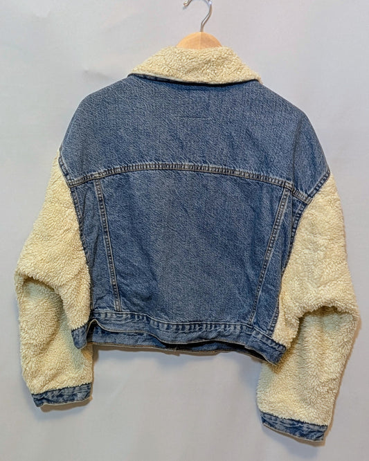 Levi's Sherpa Denim Jacket - Size M - Grade A