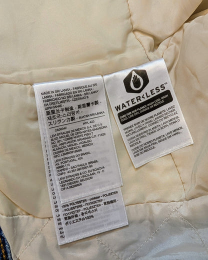 Levi's Sherpa Denim Jacket - Size M - Grade A