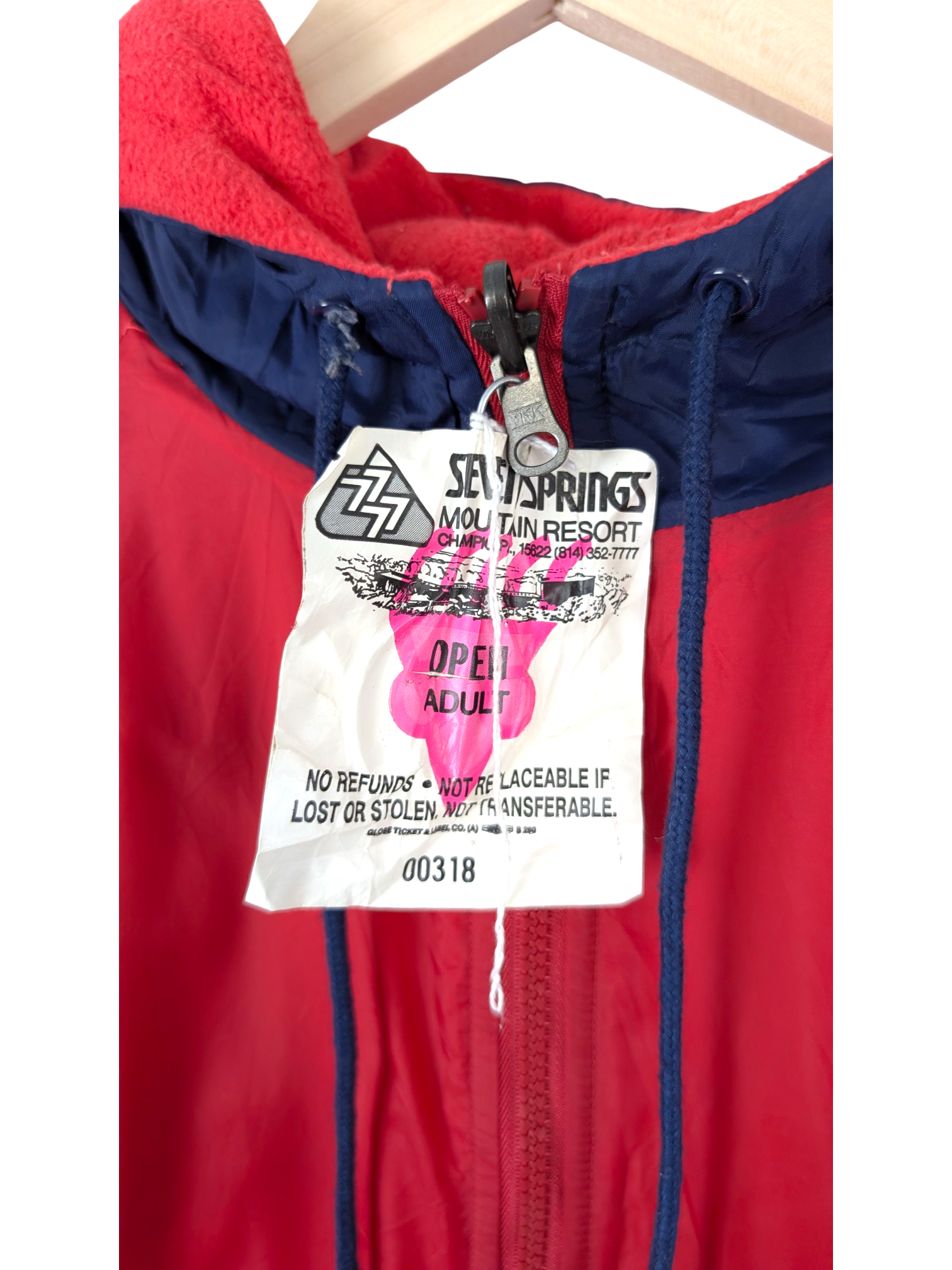 Vintage Adidas Reversible Hooded Jacket – Size L