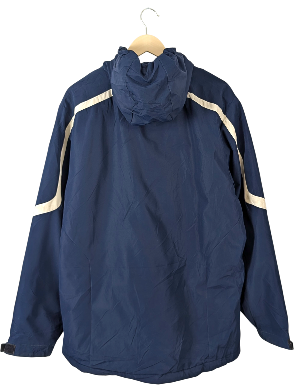 Adidas Hooded Fleece-Lined Jacket – Size S