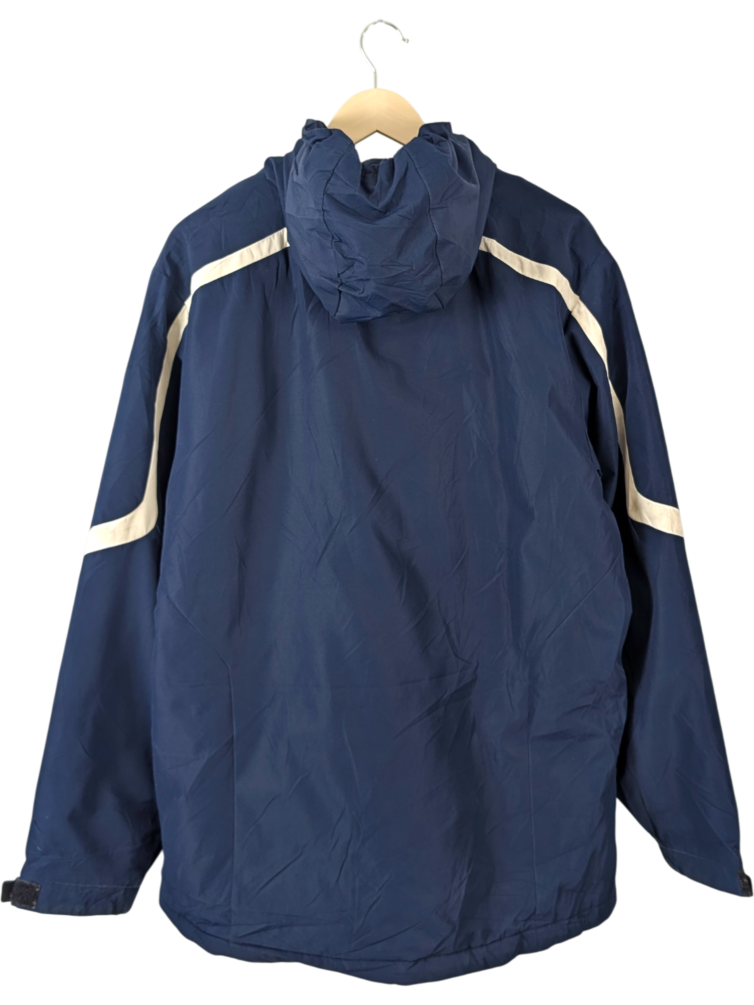 Adidas Hooded Fleece-Lined Jacket – Size S