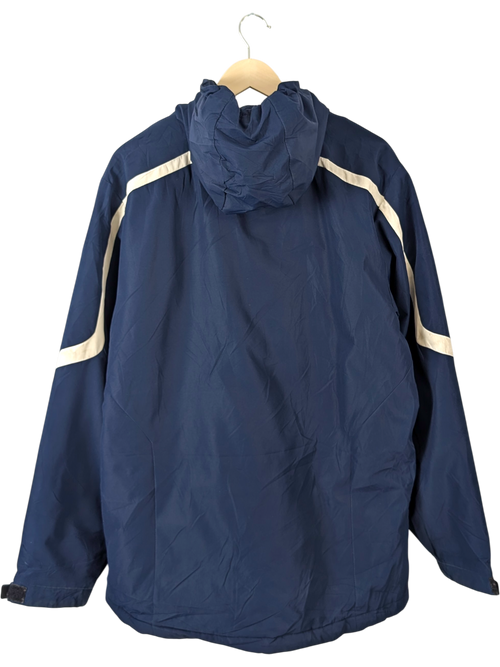 Adidas Hooded Fleece-Lined Jacket – Size S
