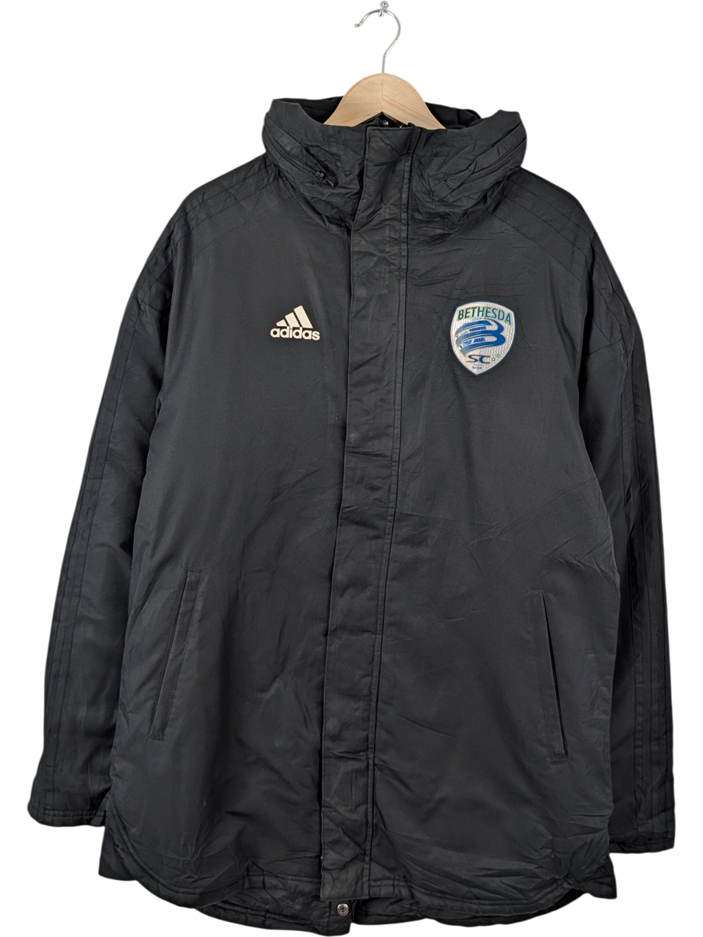 Adidas x Bethesda SC Long Winter Jacket – Size M