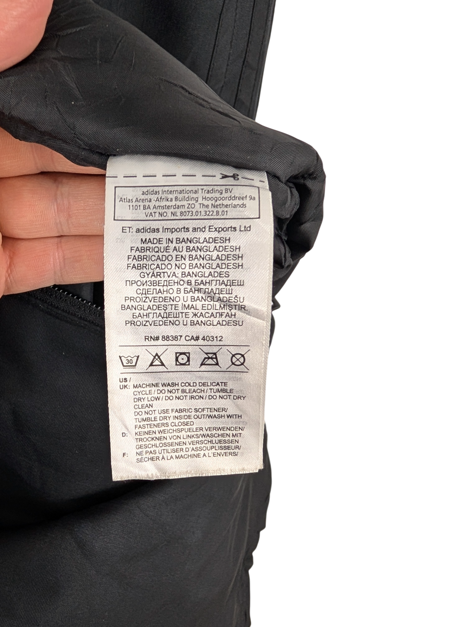 Adidas x Bethesda SC Long Winter Jacket – Size M