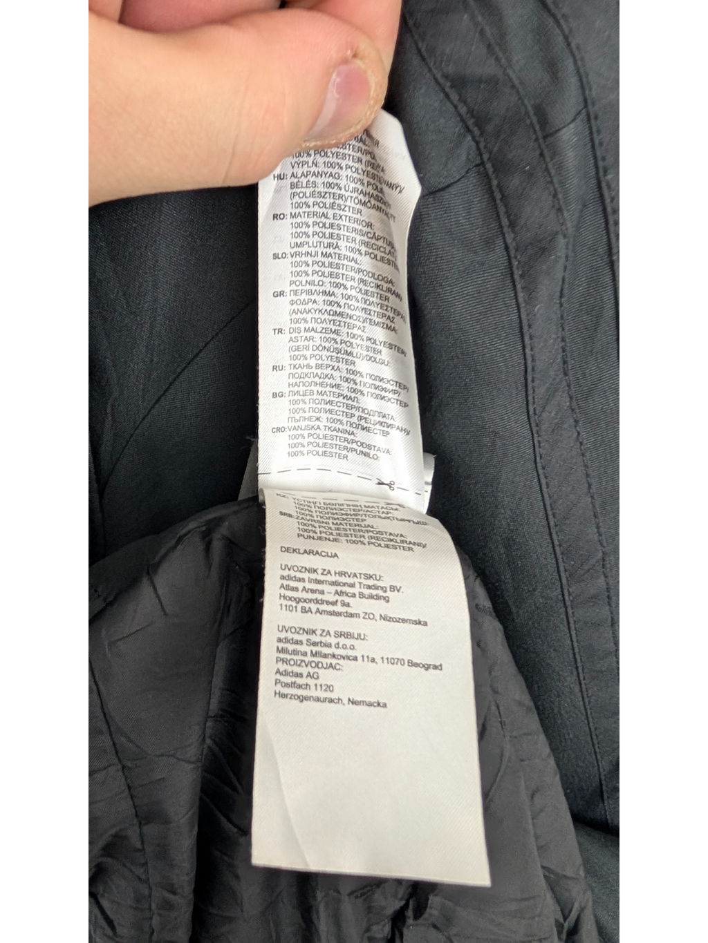 Adidas x Bethesda SC Long Winter Jacket – Size M