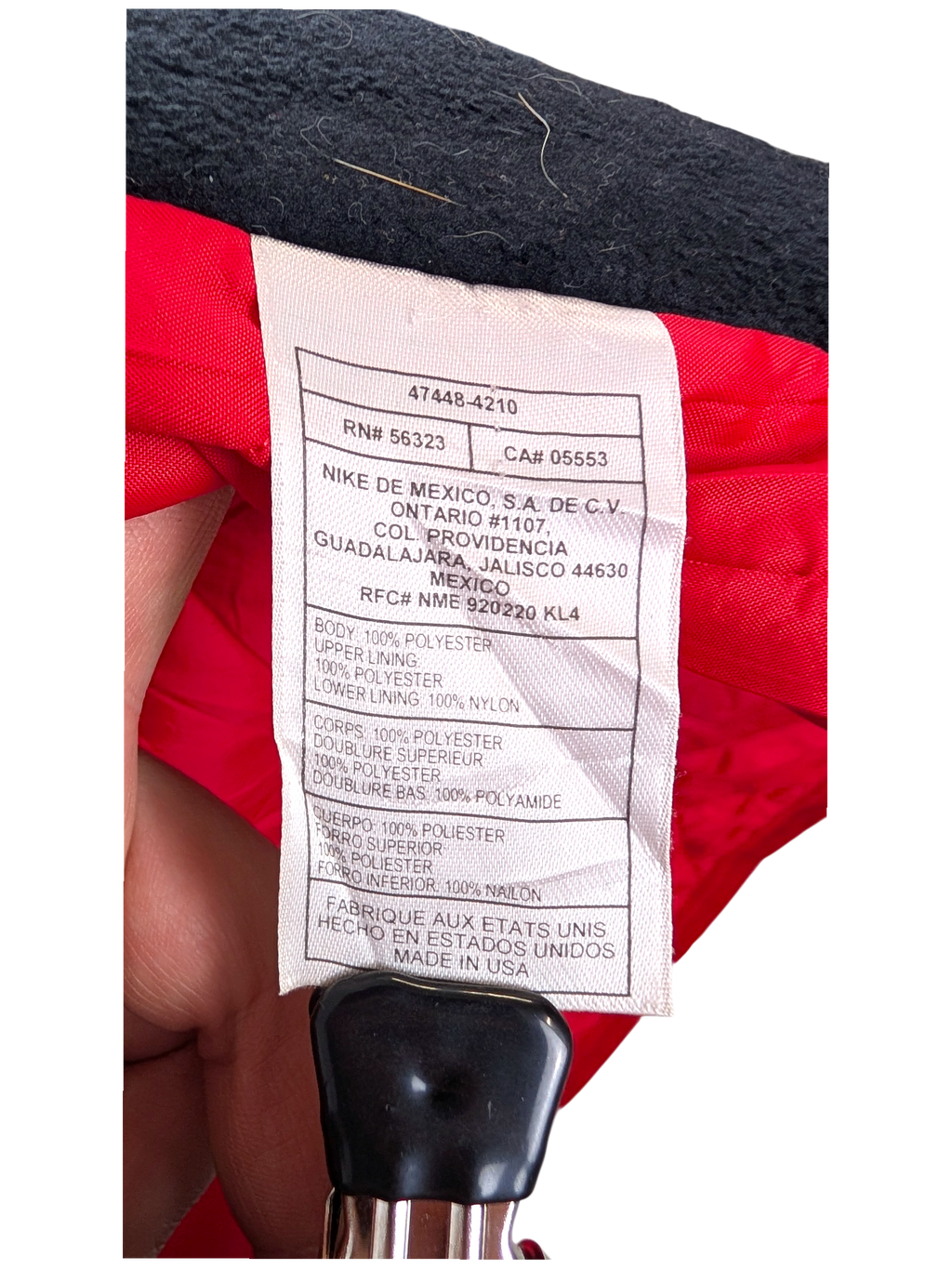 Nike Team Georgia Long Sideline Jacket – Size XL